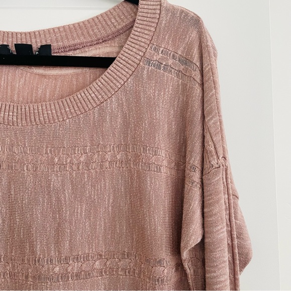 Blush drop shoulder sweater - Picture 2 of 4